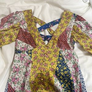 ASOS Multicolor Button-front Dress